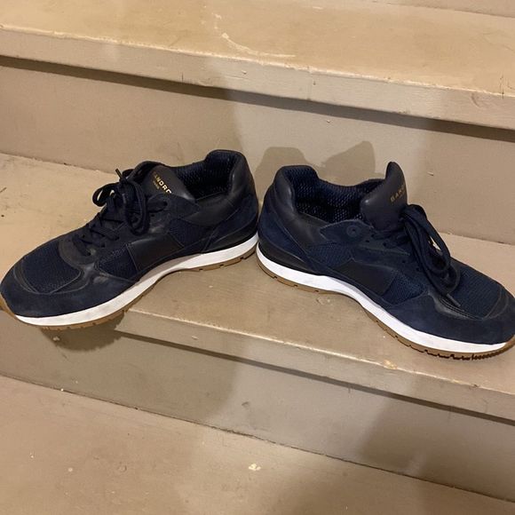 Sandro Paris Blue Sneakers  Mens 41 EU 8US - Picture 4 of 5